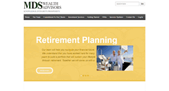 Desktop Screenshot of mdswealthadvisors.com